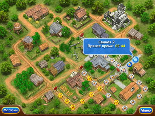 Игра Веселая ферма 2-6 скриншот