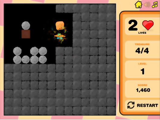 Игра Treasure Caves 2-5 скриншот