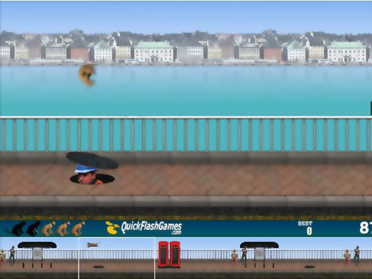 Игра Kitty Throw