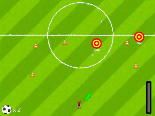 Игра New Star Soccer Trials-6 скриншот