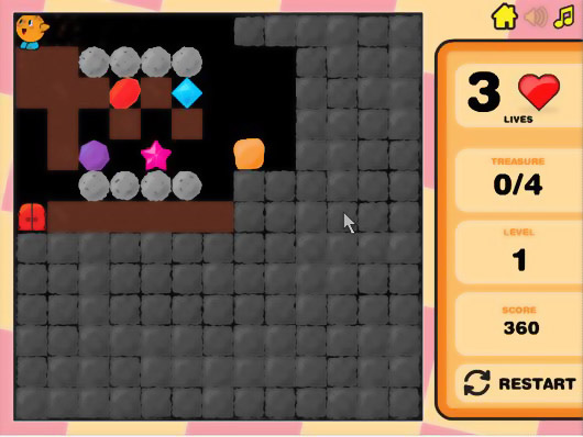 Игра Treasure Caves 2-2 скриншот