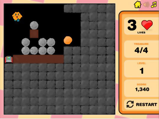 Игра Treasure Caves 2-3 скриншот