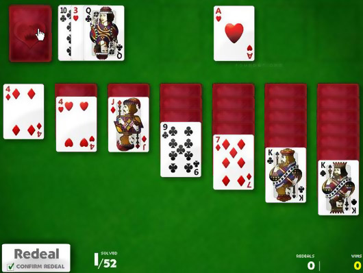 Игра Solitaire-3 скриншот